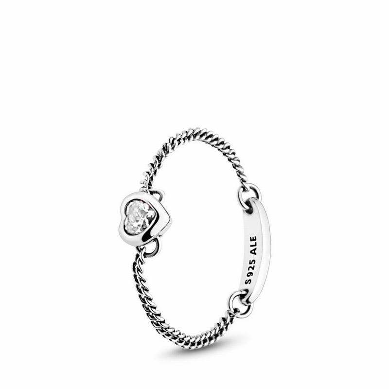 Anillos Apilables Pandora Spirited Inima Argint (pZlm8kVa)